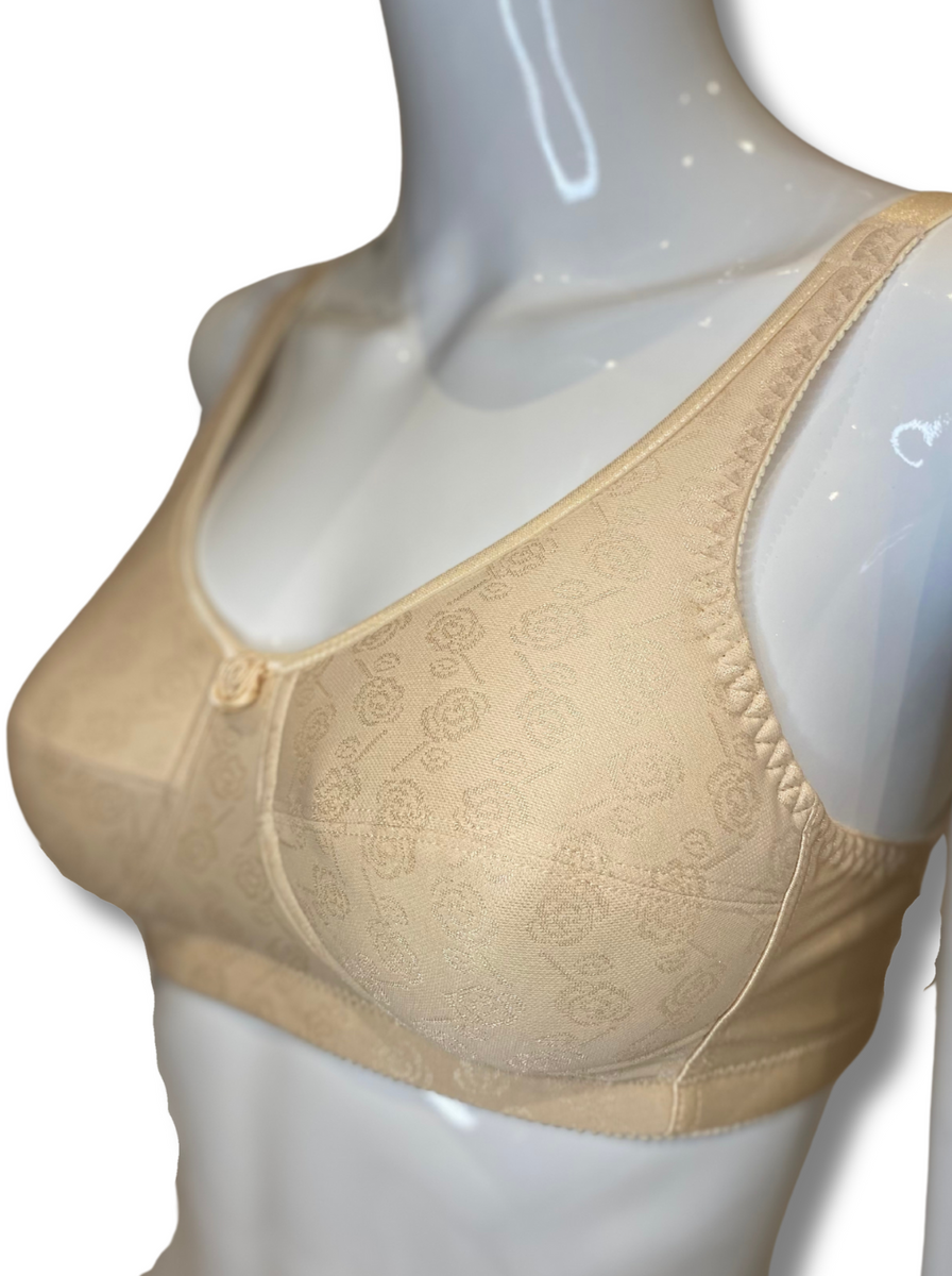 Anita Care Lisa Women's Seamless Wire-Free Mastectomy Bra - 36D, Champagne, Breast Form Pockets