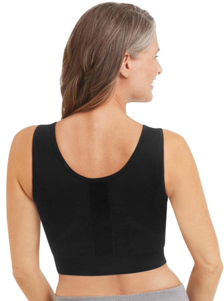 Amoena Pamela Seamless Surgical Bra Black Erilan