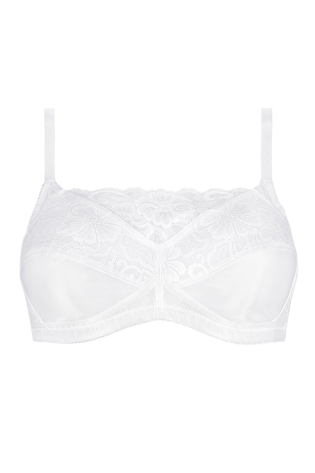Amoena Isabel Mastectomy Camisole Bra - White - Erilan