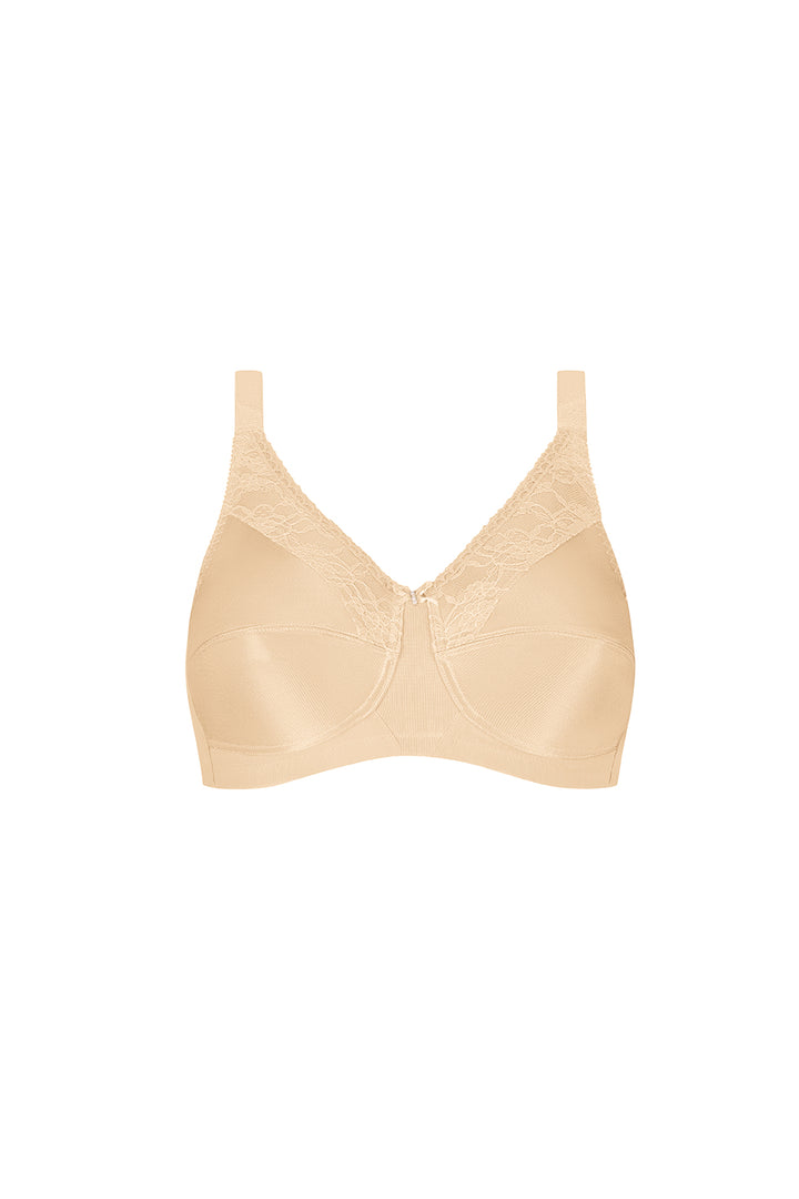 Amoena Nancy Wire Free  Mastectomy Bra - Sand - Erilan