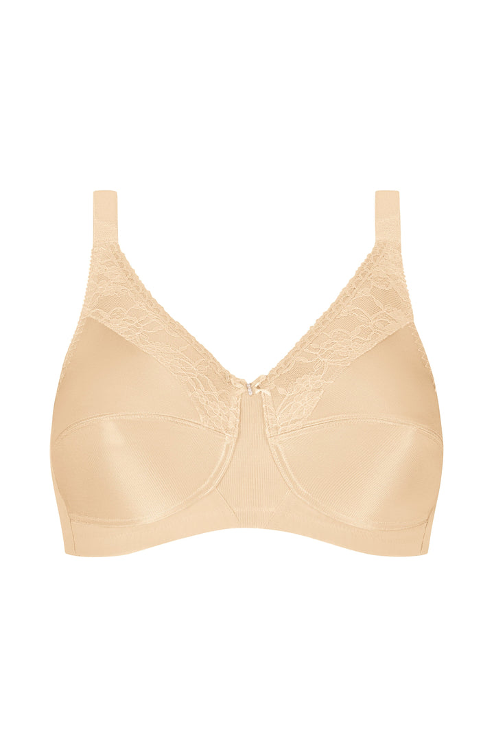 Amoena Nancy Wire Free  Mastectomy Bra - Sand - Erilan