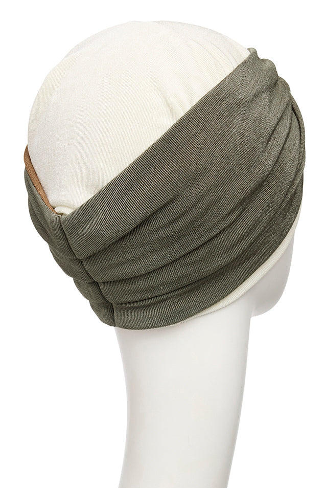 Christine Viva Zoya Hair Loss Turban - Soft Ivory Mix