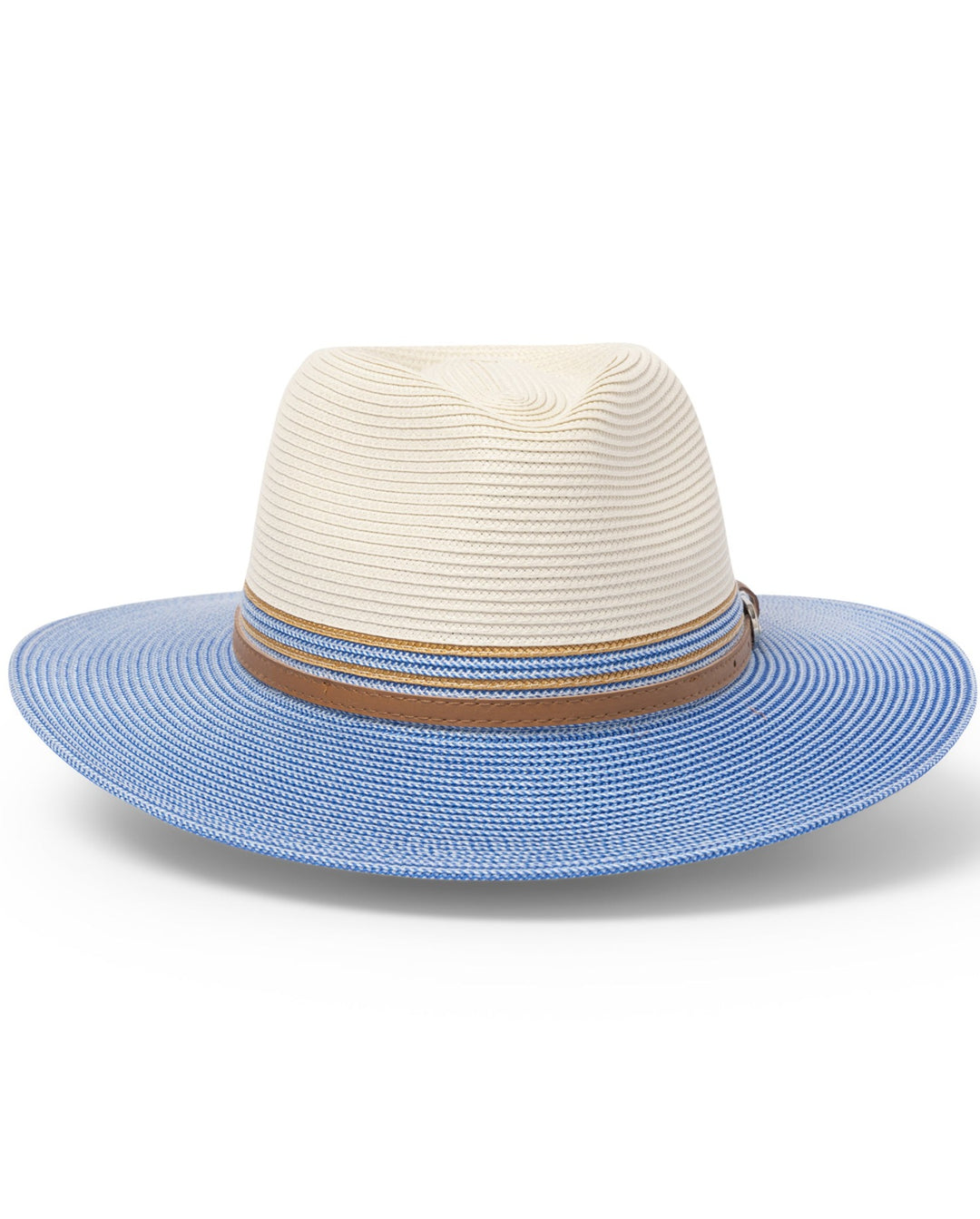 Cancer Council Heritage Town & Country Summer Hat - Ivory/Ice Blue - Erilan