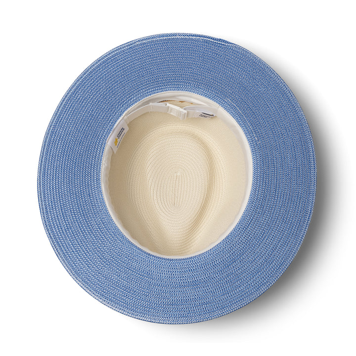 Cancer Council Heritage Town & Country Summer Hat - Ivory/Ice Blue - Erilan