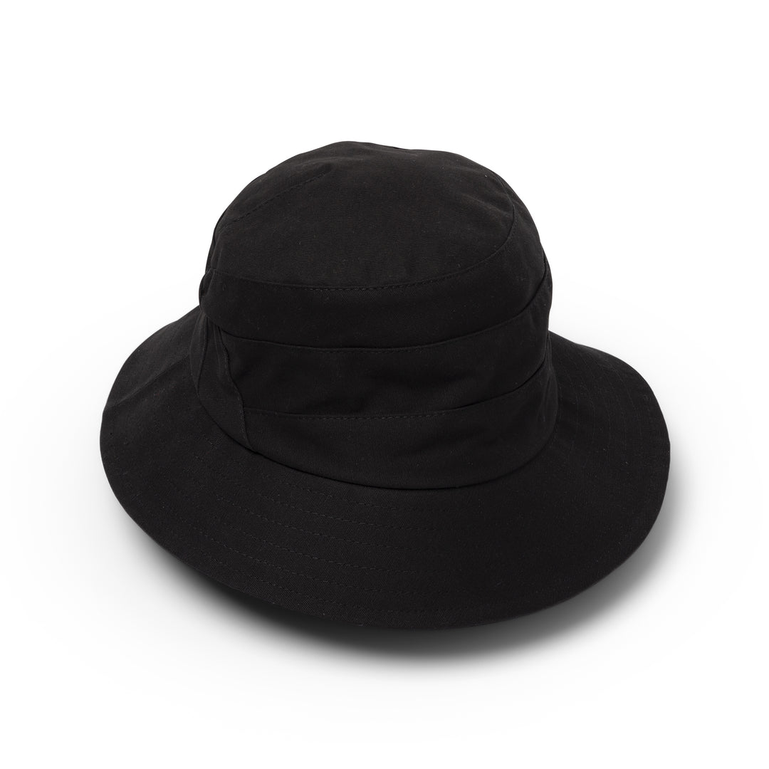 Cancer Council Ladies Golf Hat - Black - Erilan
