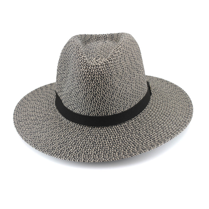 Cancer Council Outback Lightweight Fedora - Grey/Black - Erilan