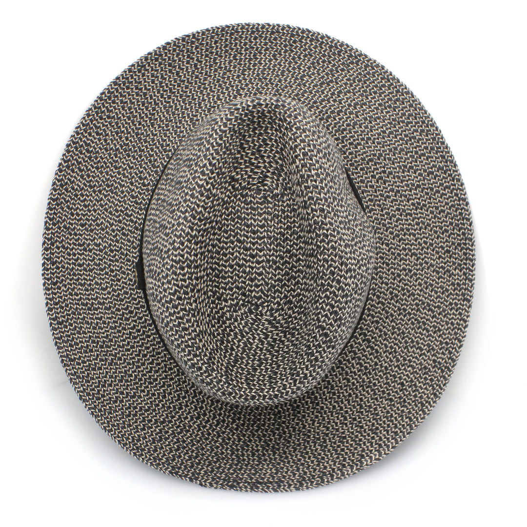 Cancer Council Outback Lightweight Fedora - Grey/Black - Erilan
