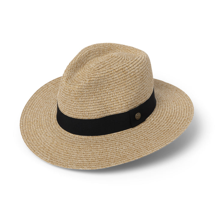 Cancer Council Cafe Flexibraid Fedora Unisex - Natural - Erilan