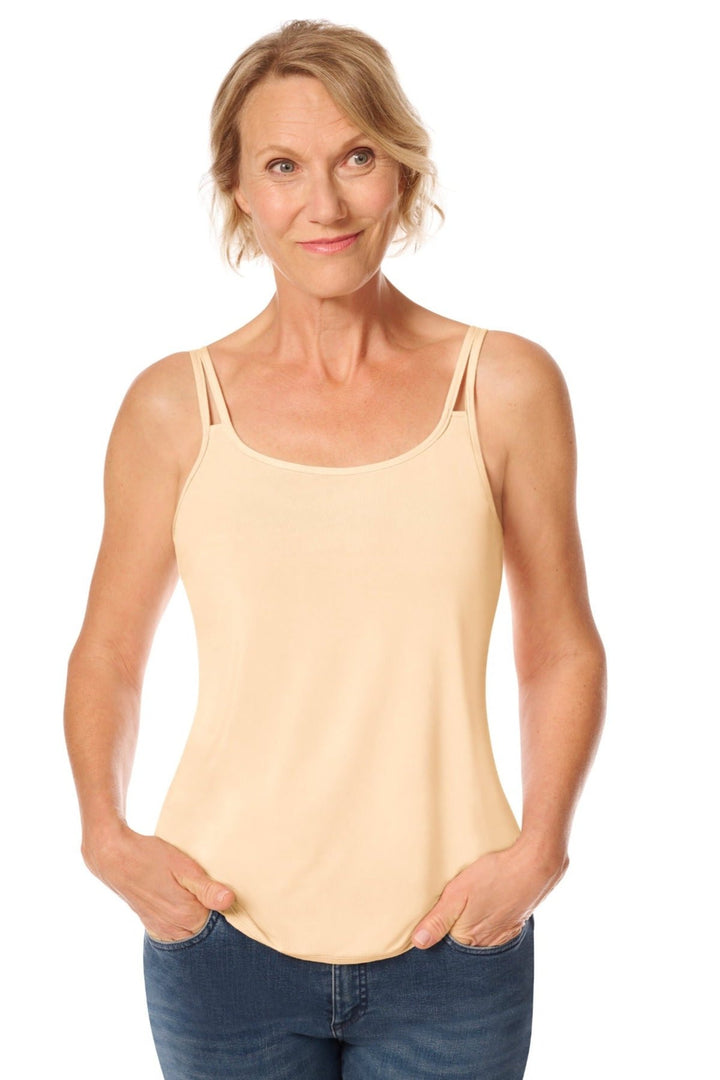 Amoena Valletta Mastectomy Top - Sand - Erilan