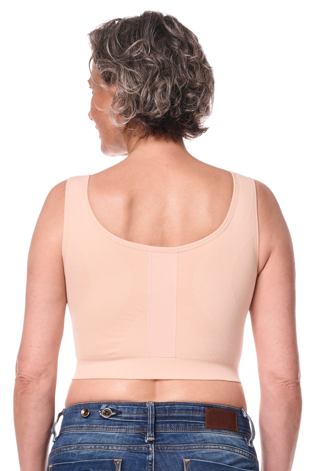Amoena Leyla Seamless Surgical Bra - Rose Nude