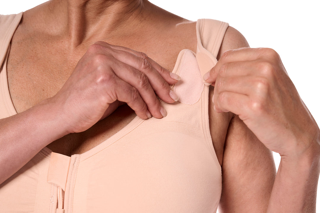 Amoena Leyla Seamless Surgical Bra - Rose Nude