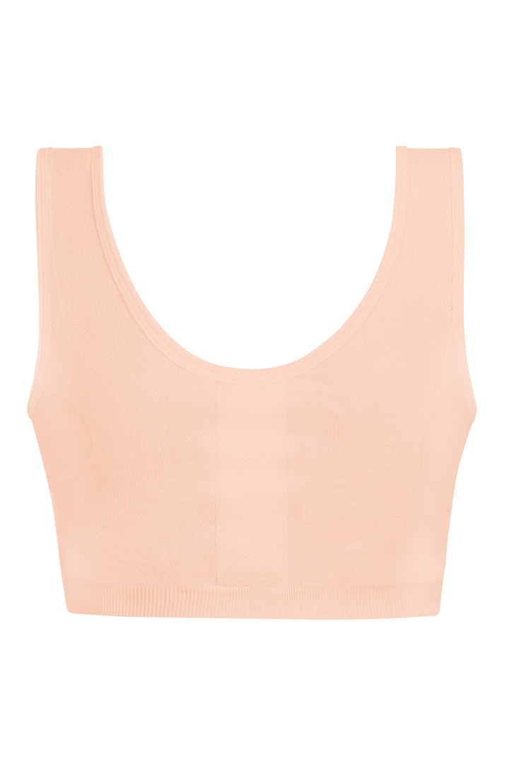 Amoena Leyla Seamless Surgical Bra - Rose Nude