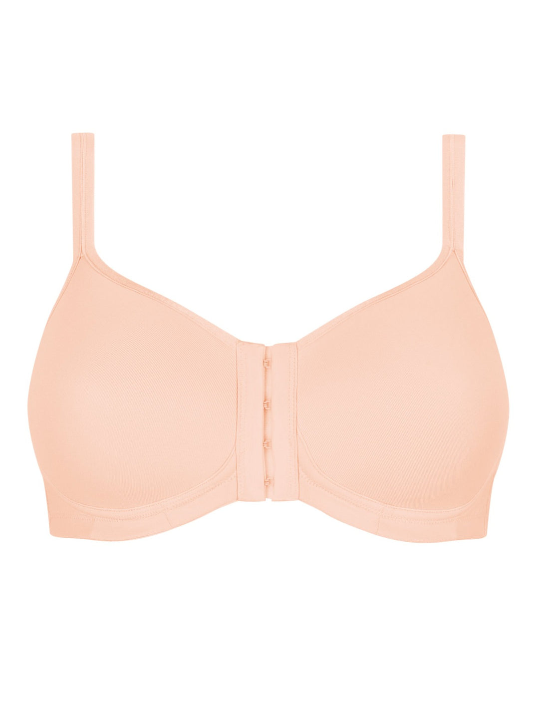 Amoena Mara Padded Front Fastening Mastectomy Bra - Blush - Erilan