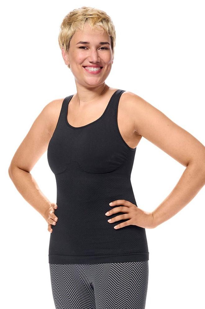 Amoena Liane Lymphoedema Top - Black - Erilan