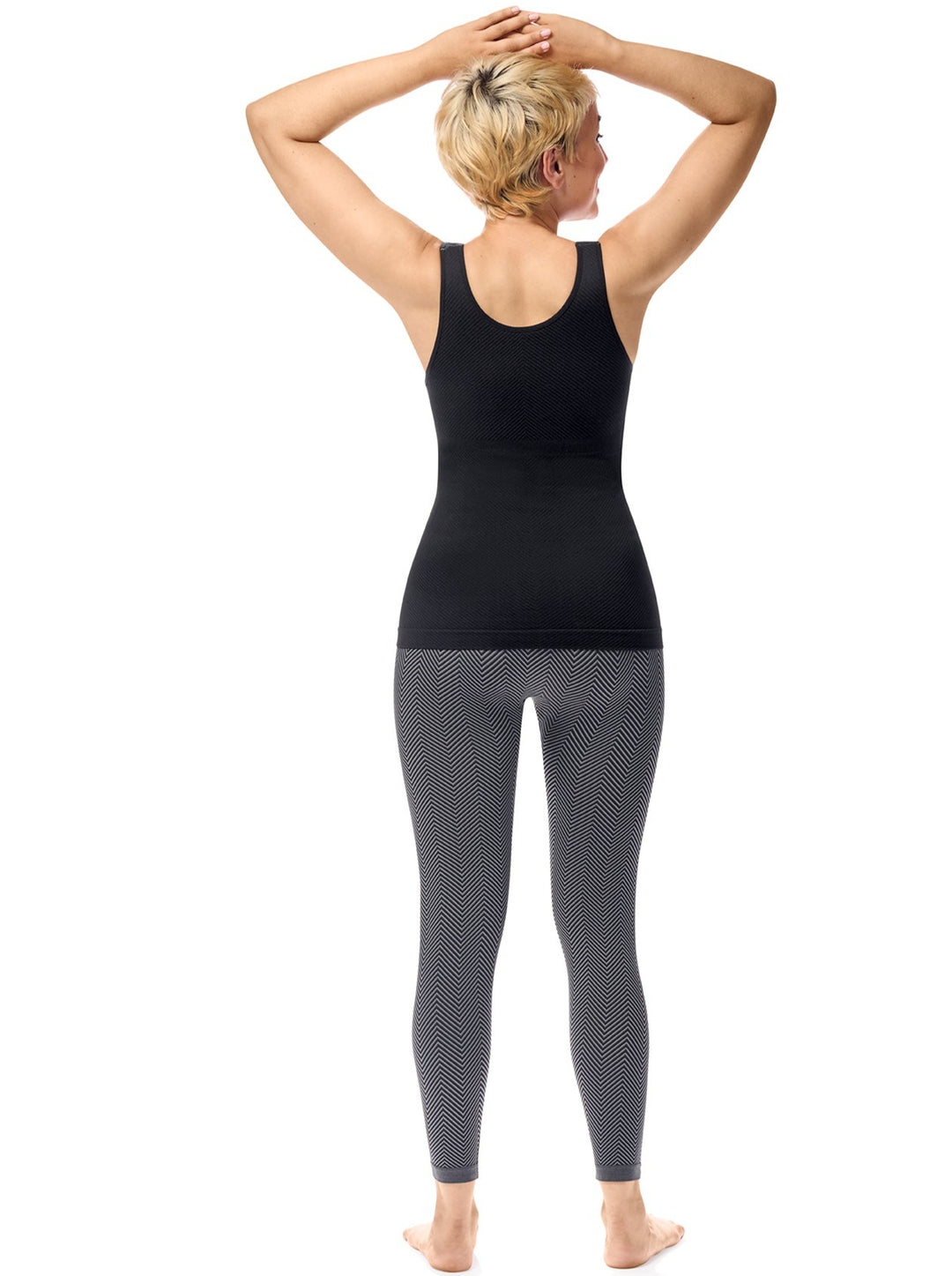 Amoena Liane Lymphoedema Top - Black - Erilan