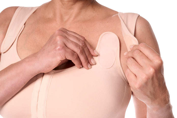 Amoena Sina Seamless Surgical Bra - Rose Nude