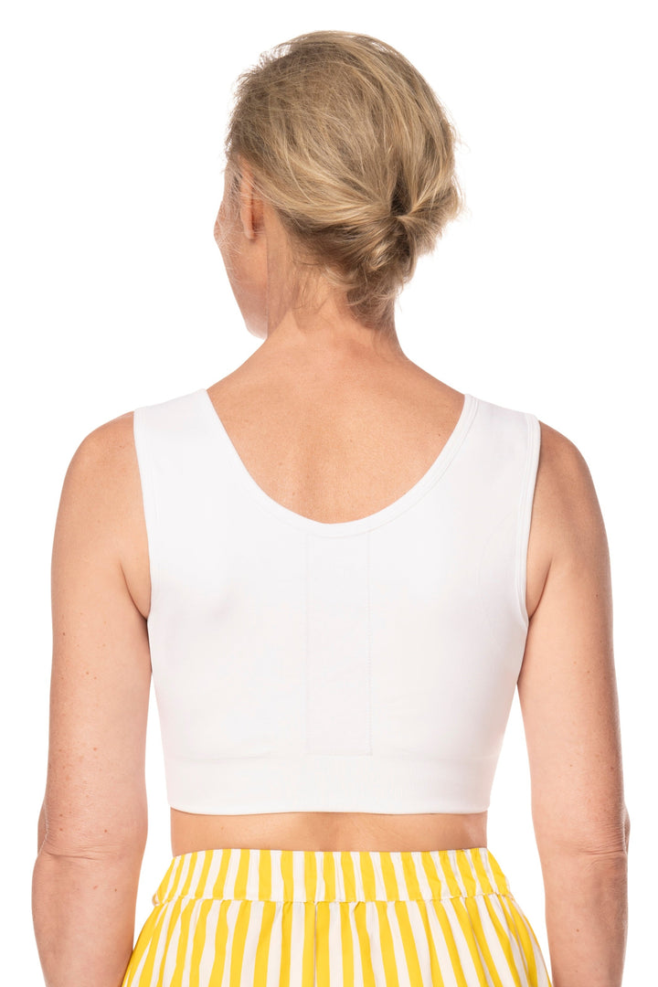 Amoena Sina Seamless Surgical Bra - White - Erilan
