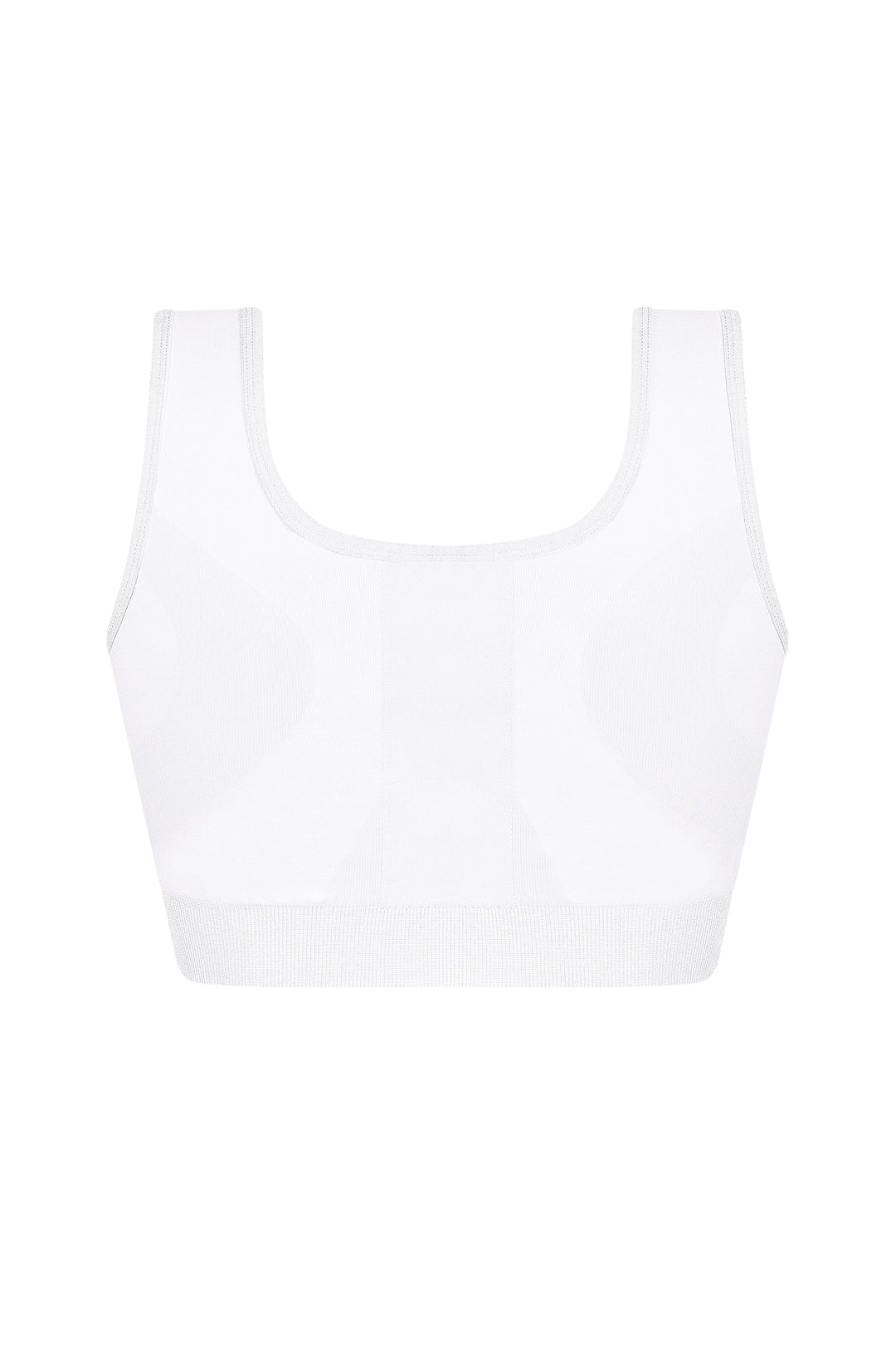 Amoena Pamela Seamless Surgical Bra - White - Erilan