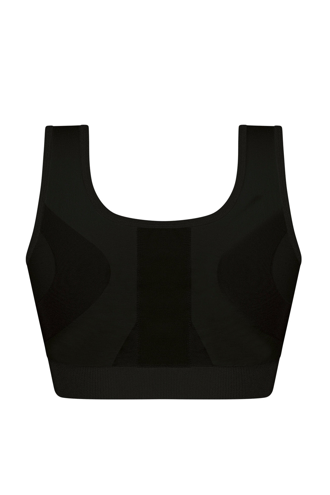 Amoena Pamela Seamless Surgical Bra - Black - Erilan