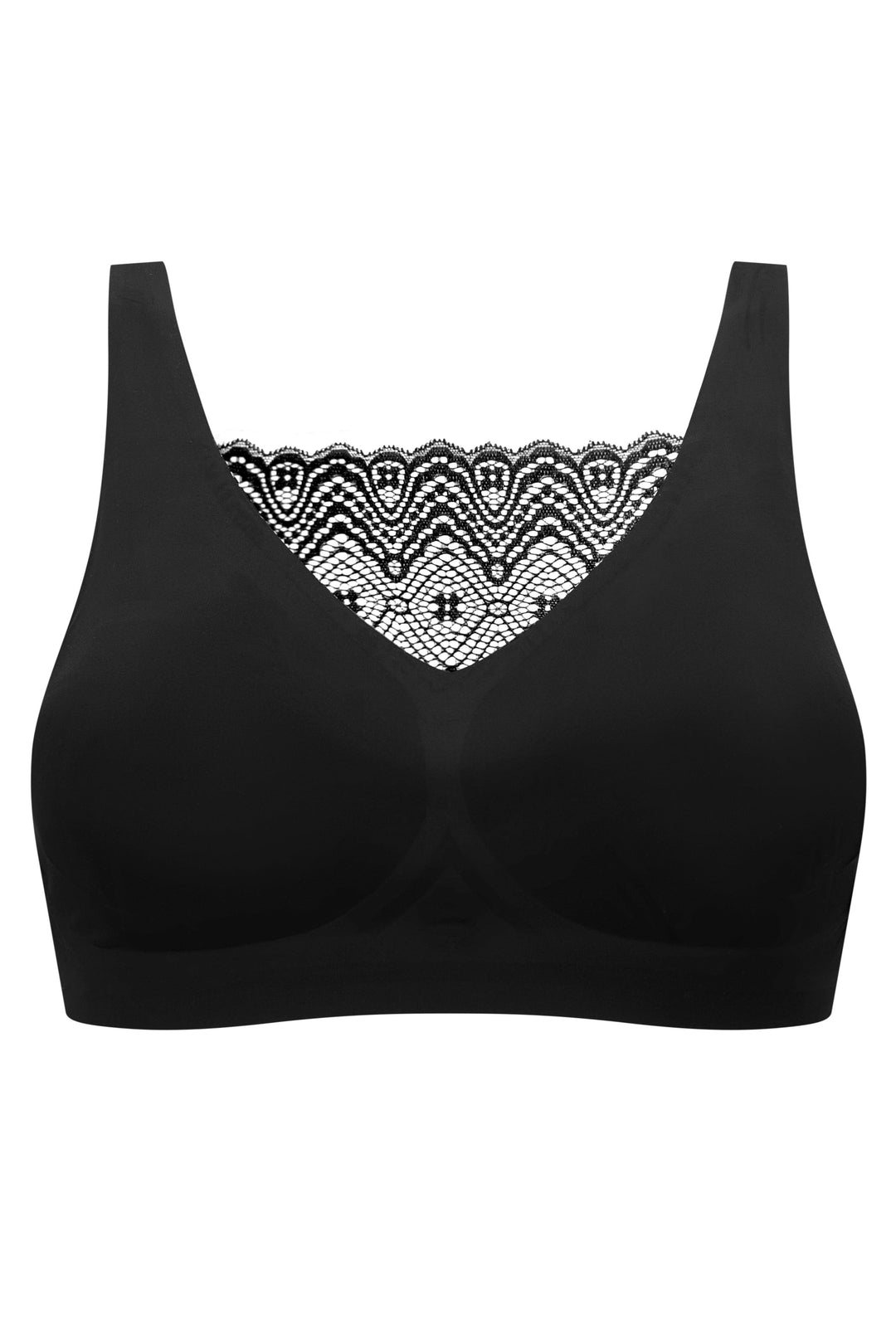 Amoena Esra Wirefree Mastectomy Bra - Black