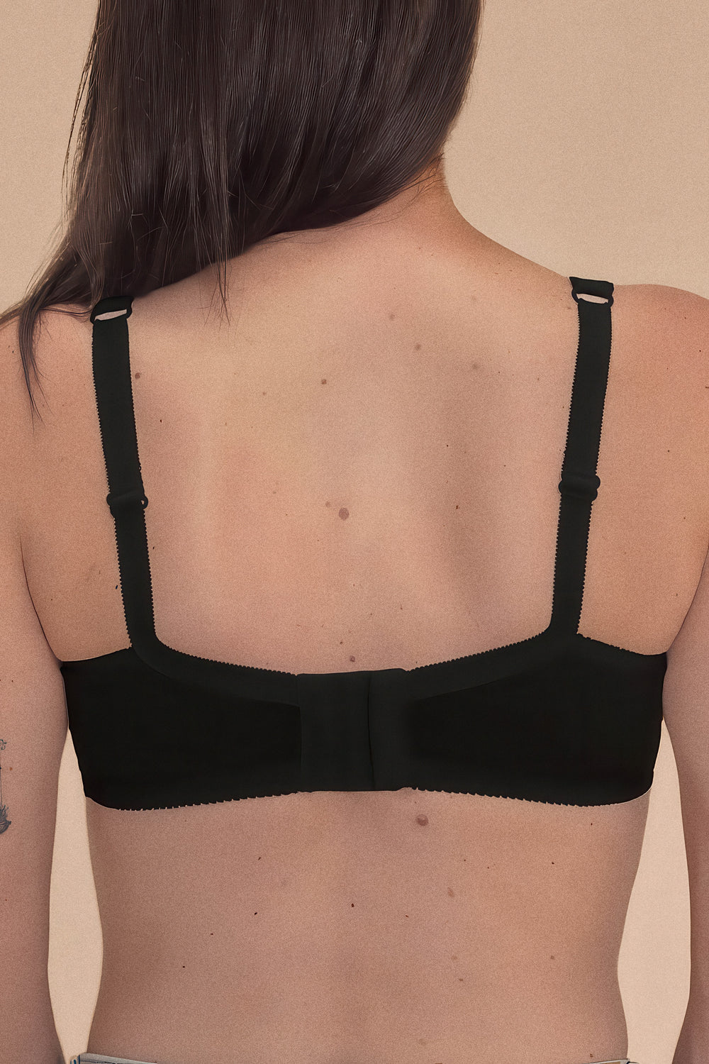 Amoena Katja Wire Free Mastectomy Bra - Black - Erilan