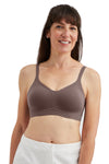 Amoena Wave® pure Wire Free Mastectomy Bra - Deep Taupe