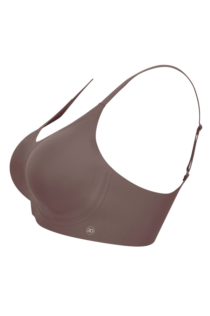 Amoena Wave® pure Wire Free Mastectomy Bra - Deep Taupe
