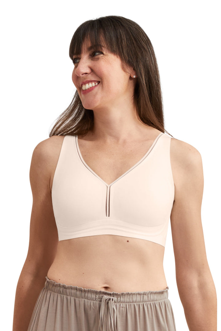 Amoena Wave® flow Wire Free Mastectomy Bra - Satin Rose