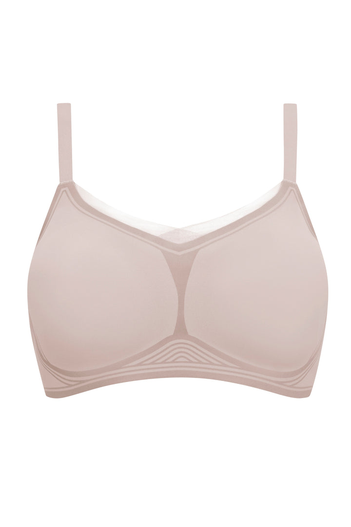 Amoena Wave® magic Wire Free Mastectomy Bra - Light Mauve