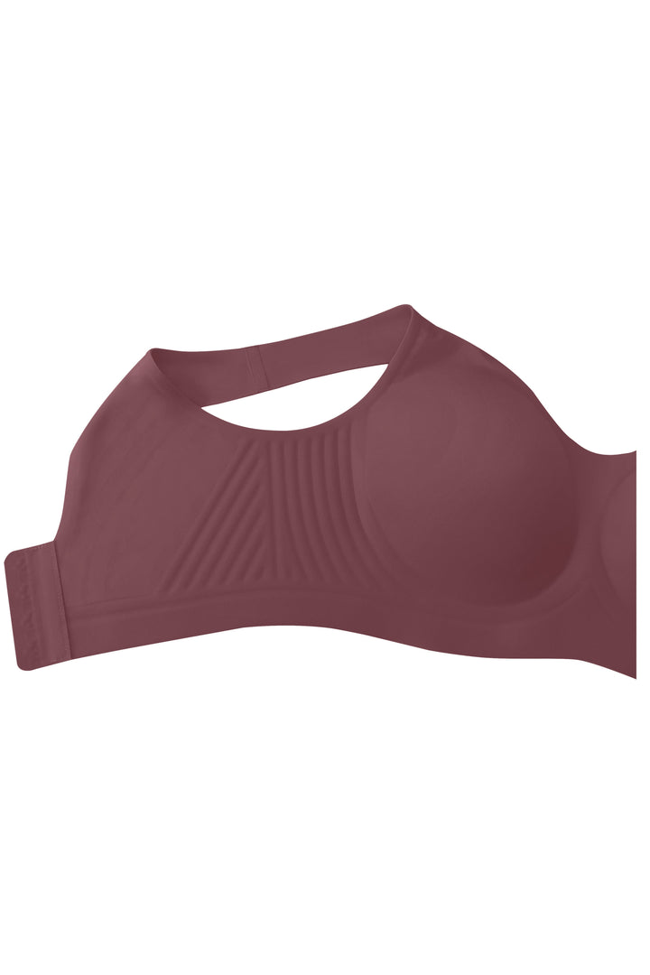 Amoena Linda Lymph Care Mastectomy Bra - Spice Rose