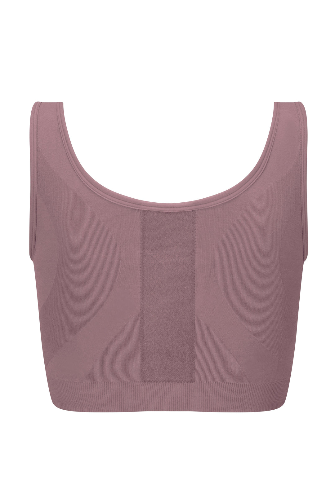 Amoena Leyla Seamless Surgical Mastectomy Bra - Dark Mauve - Erilan