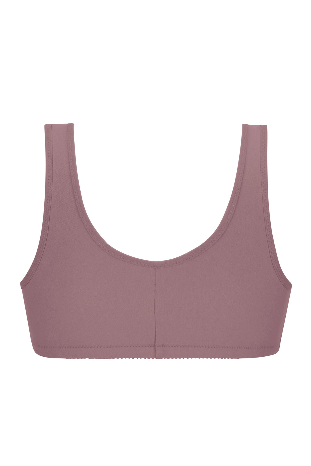 Amoena Frances Wire Free Mastectomy Bra - Dark Mauve