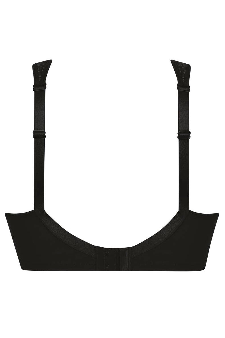 Anita Clara Art Wire-free Mastectomy Bra - Black/Anthracite