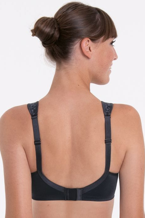 Anita Clara Art Wire-free Mastectomy Bra - Black - Erilan