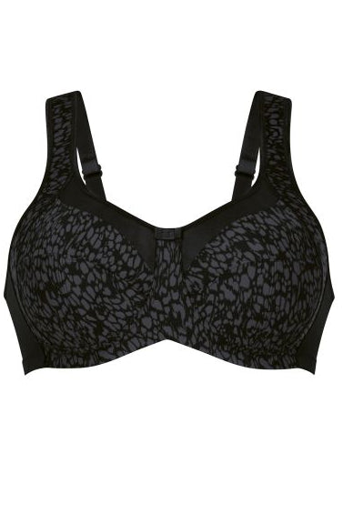 Anita Clara Art Wire-free Mastectomy Bra - Black - Erilan