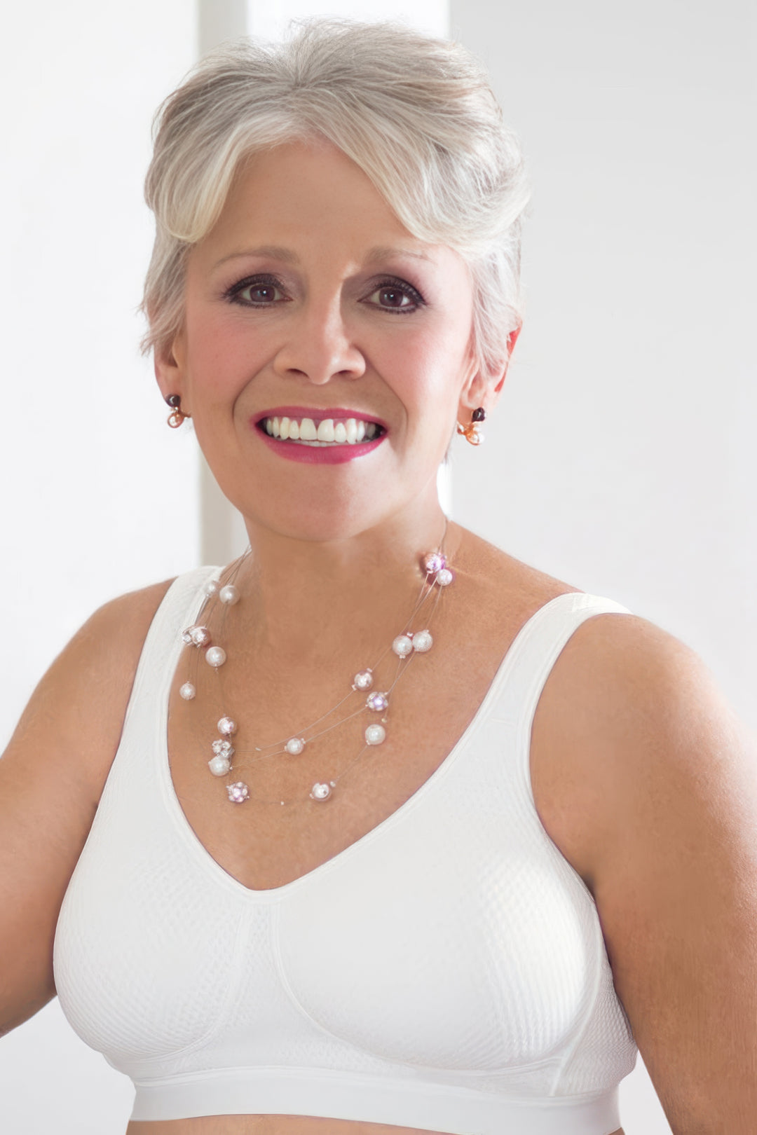 ABC Everyday Comfort Mastectomy Bra - White - Erilan