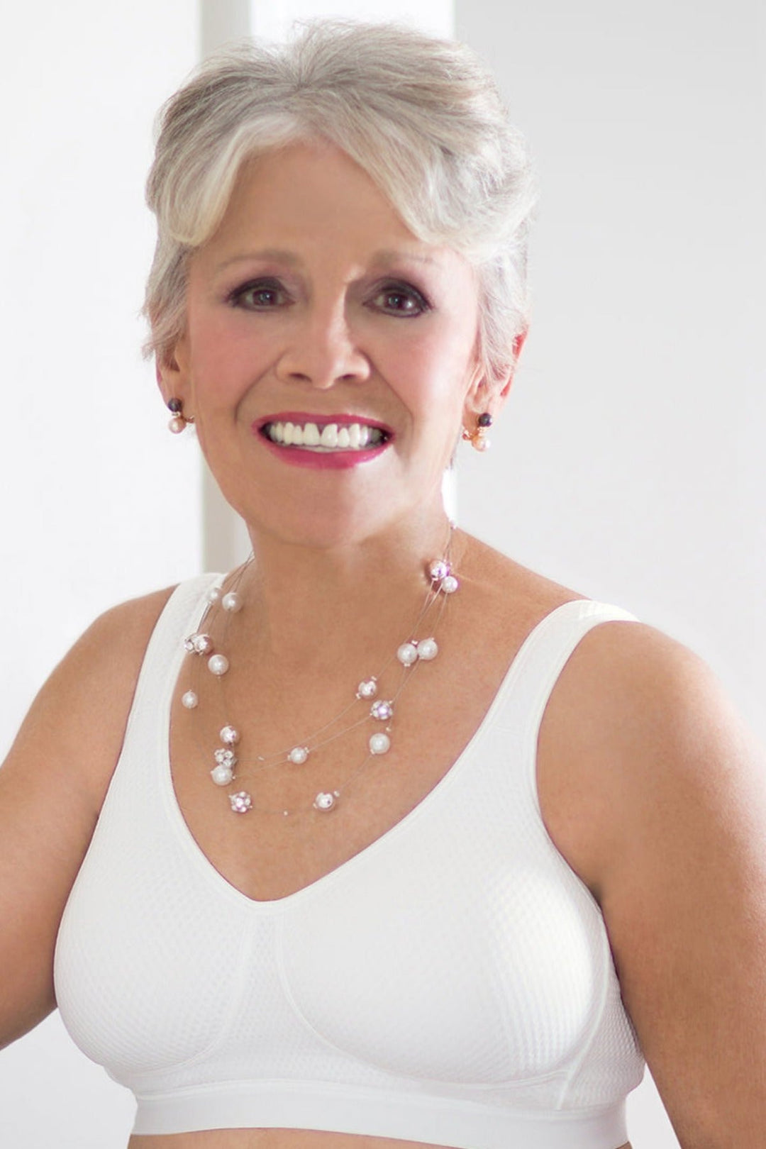 ABC Everyday Comfort Mastectomy Bra - White - Erilan