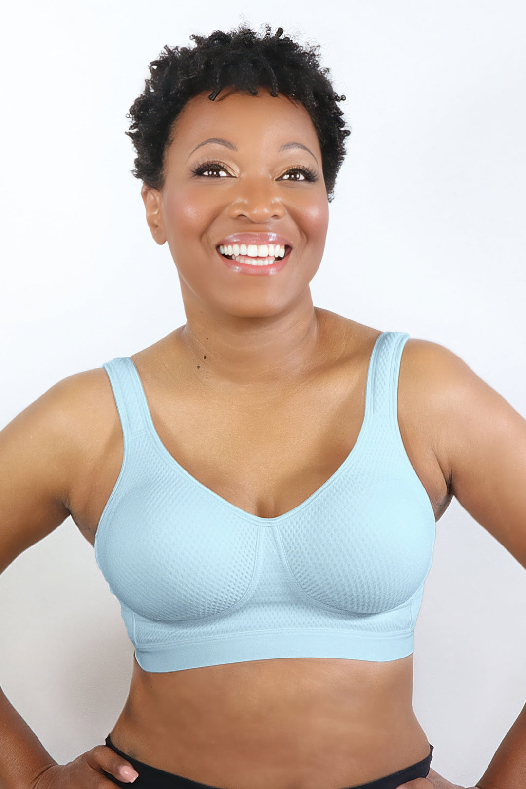 ABC Everyday Comfort Mastectomy Bra - Blue - Erilan