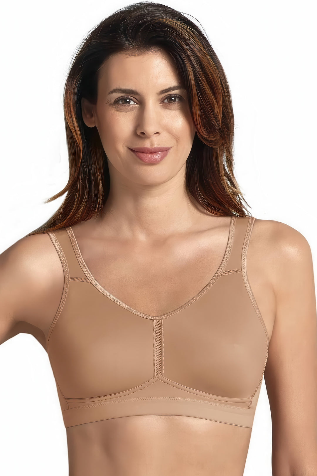 Anita Vivana Active Mastectomy Sports Bra - Deep Sand - Erilan