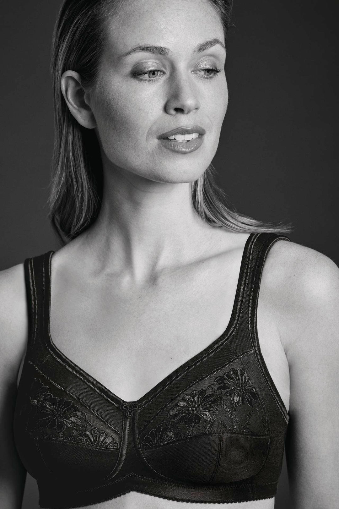Anita Safina Wire Free Mastectomy Bra - Black - Erilan