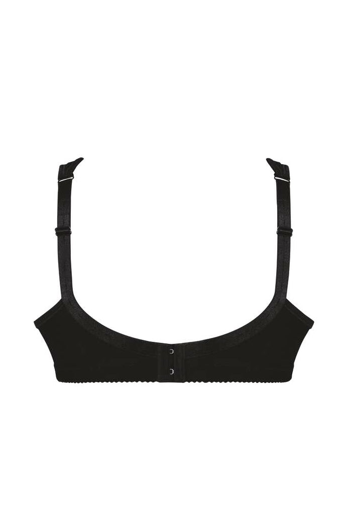 Anita Safina Wire Free Mastectomy Bra - Black - Erilan