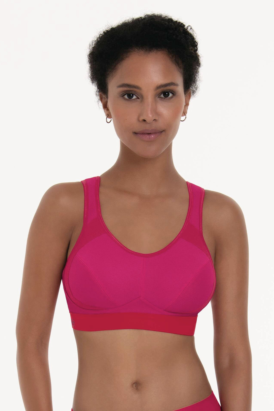 Anita Extreme Control Mastectomy Sports Bra - Candy Red - Erilan