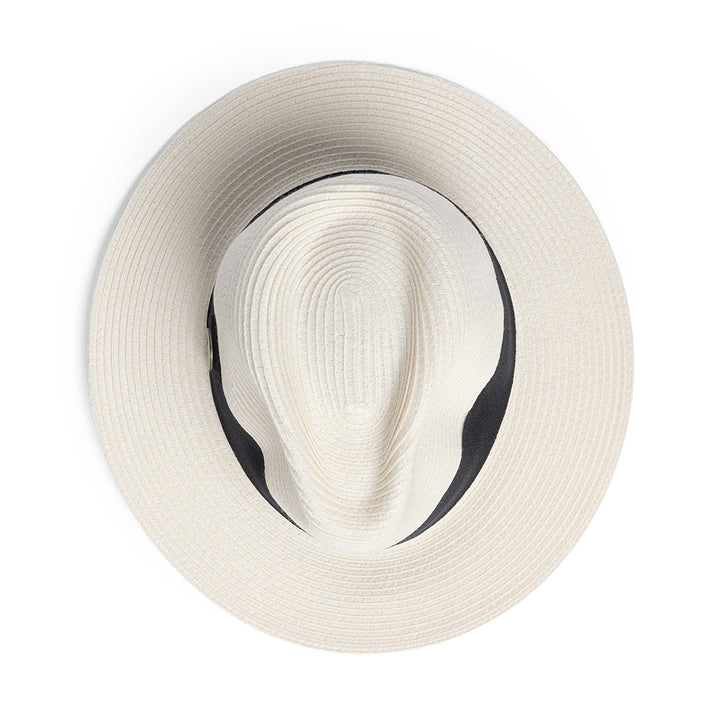 Evoke Phoenix Unisex Golf Panamate - Ivory - Erilan