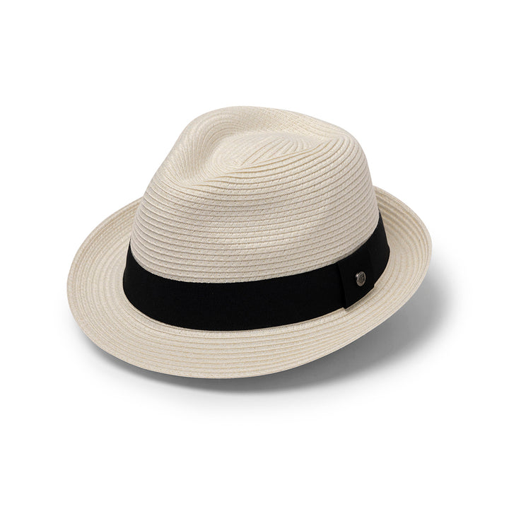 Evoke Harley Unisex Trilby - Ivory - Erilan