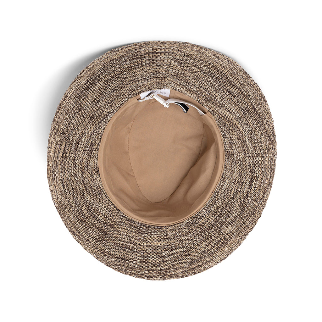 Evoke Caroline Fedora - Light Brown - Erilan