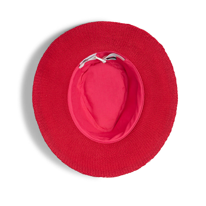 Evoke Aston Fedora - Mixed Red/Red - Erilan