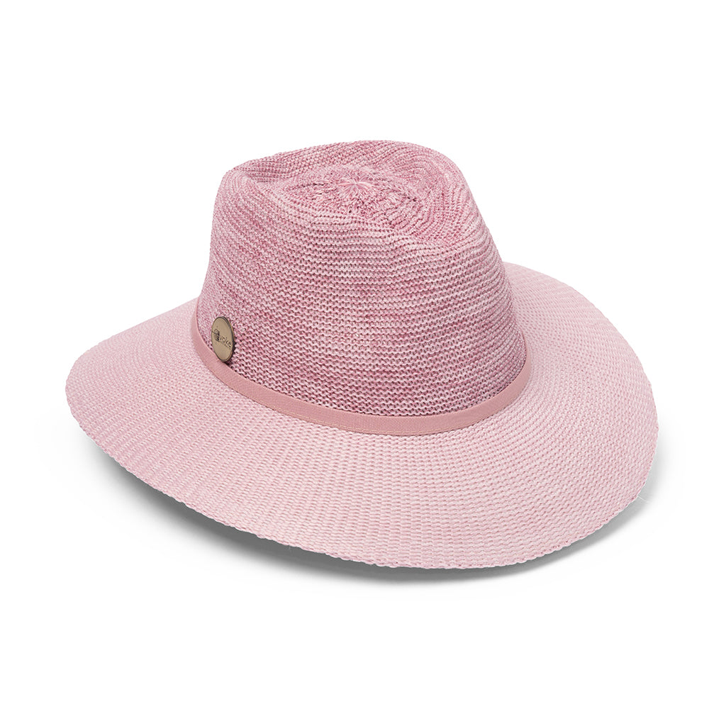 Evoke Aston Fedora - Old Rose/Pink - Erilan