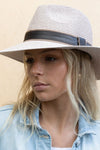 Evoke Mario Unisex Fedora - Mixed Taupe