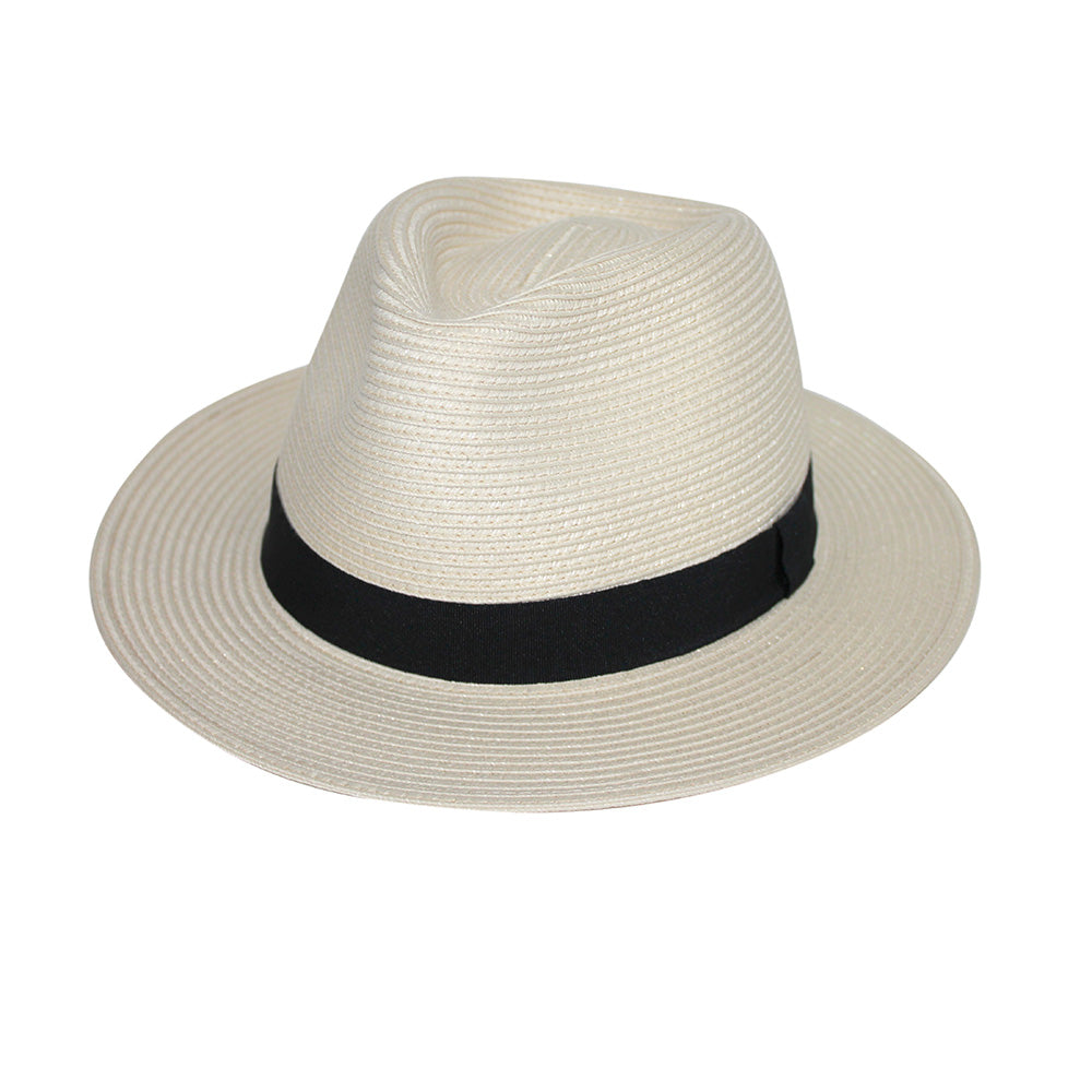 Rigon Apache Unisex Fedora - Ivory - Erilan