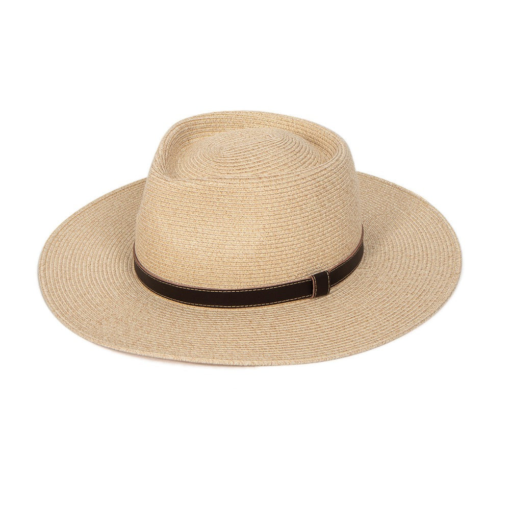 ooGee Hunter Creek Unisex Fedora - Wheat - Erilan